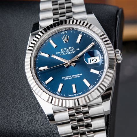 rolex datejust 41 blue jubilee|rolex datejust 41.